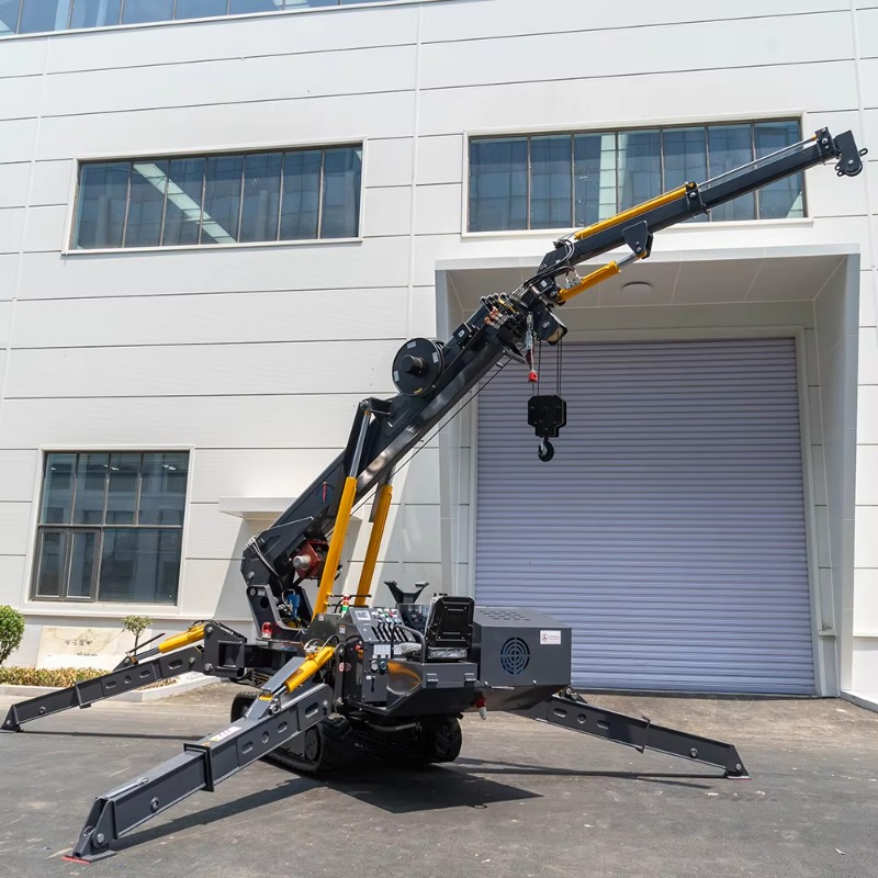 Heavy Equipment Electrical - Mini Gru a Ragno Compatta Elettroidraulica