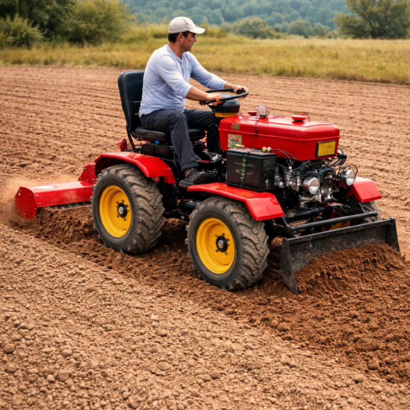Tractor Backhoe - Trattore a Ruote Mini Personalizzato da