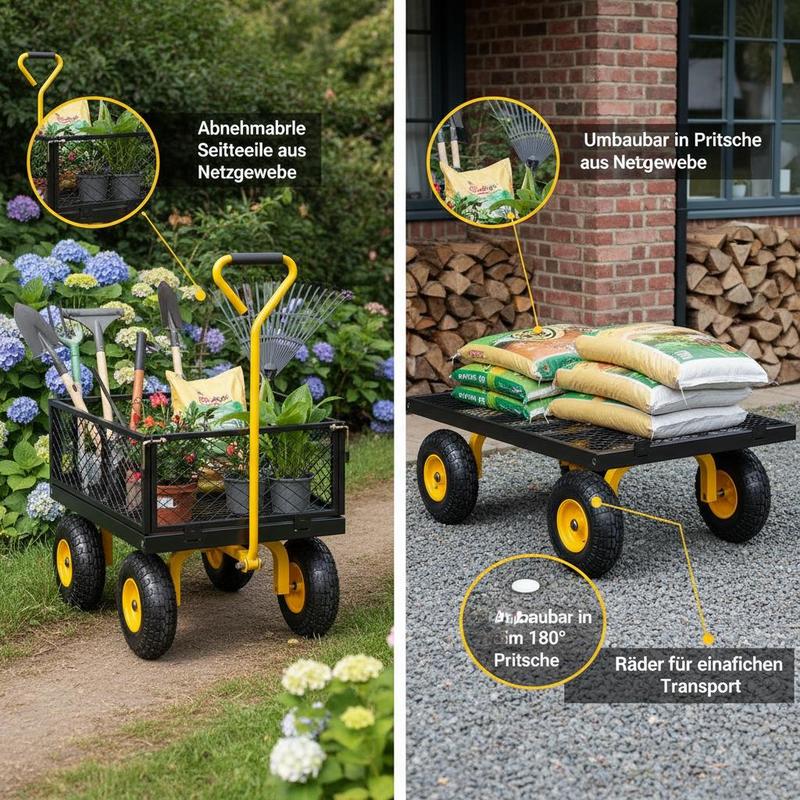 Carrello da Giardino in Acciai - Heavy Equipment Working recensione e prezzo