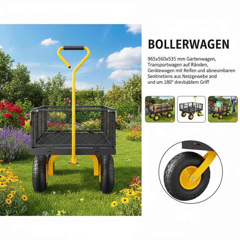 Carrello da Giardino in Acciai - Heavy Equipment Working recensione e prezzo