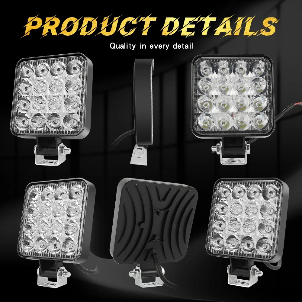 Set di 4 Fari da Lavoro LED da - Heavy Equipment Supplies recensione e prezzo