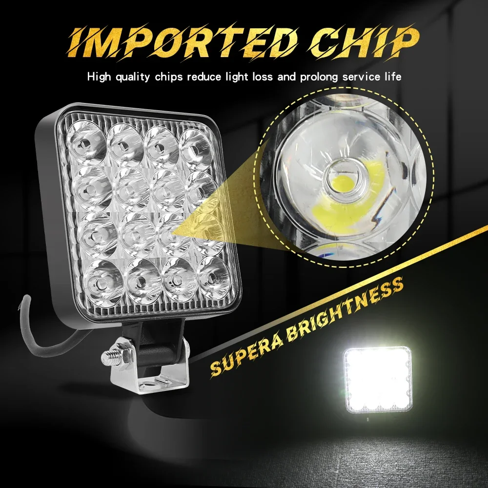 Set di 4 Fari da Lavoro LED da - Heavy Equipment Supplies recensione e prezzo