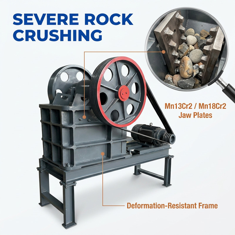 Frantoio a mascelle mobile die - Heavy Equipment Electrical recensione e prezzo