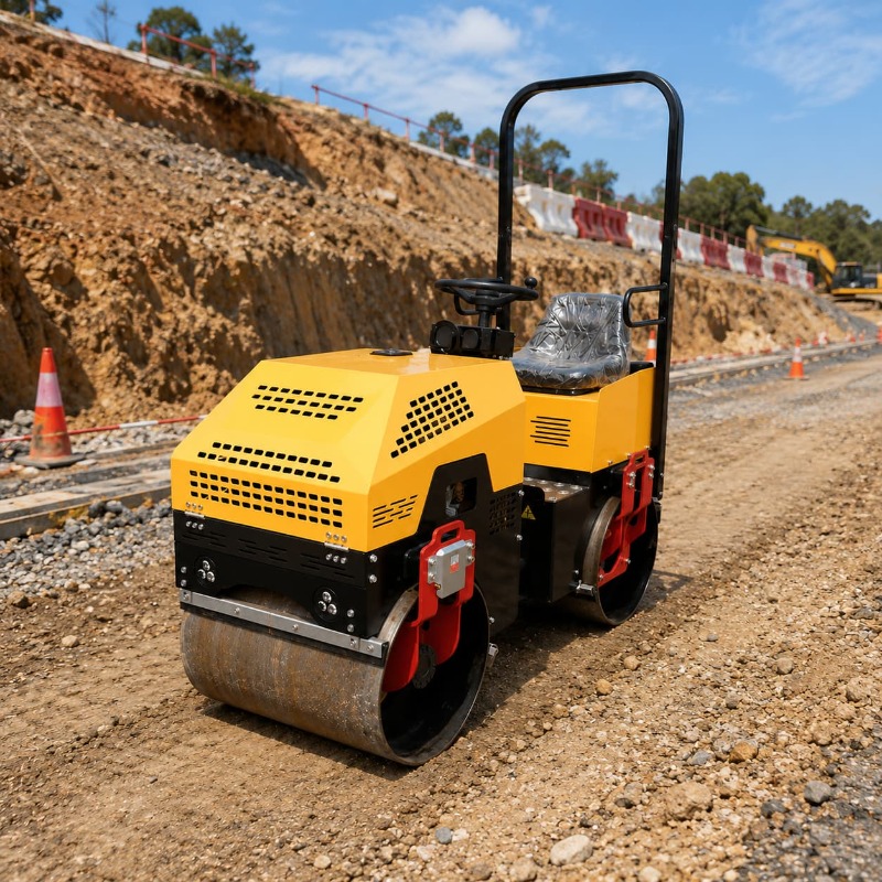 Rullo Compattatore Vibrante a  - Heavy Equipment For Construction recensione e prezzo