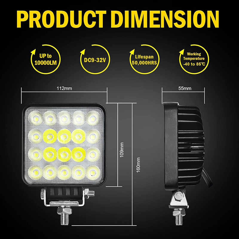 Faro da Lavoro per Veicoli 60W - Heavy Equipment Working recensione e prezzo