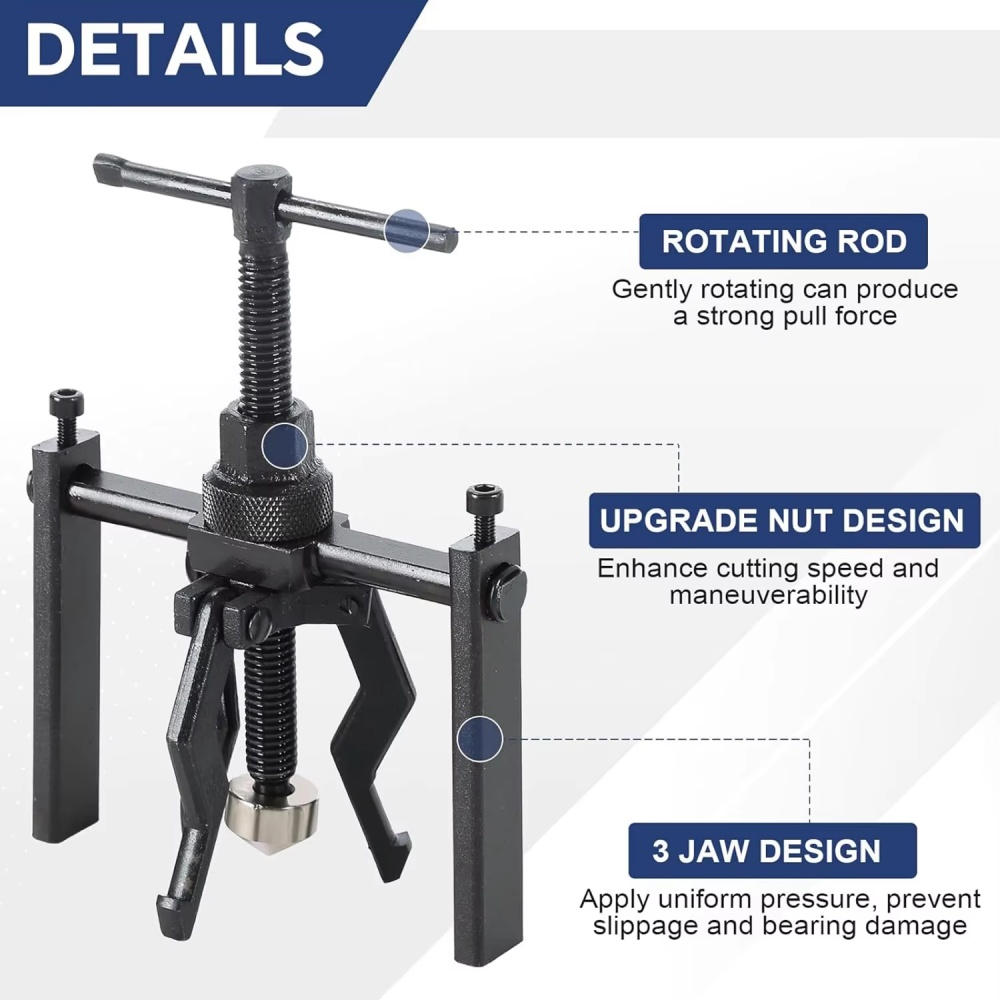 Estrattore per cuscinetti a 3  - Heavy Equipment Supplies recensione e prezzo