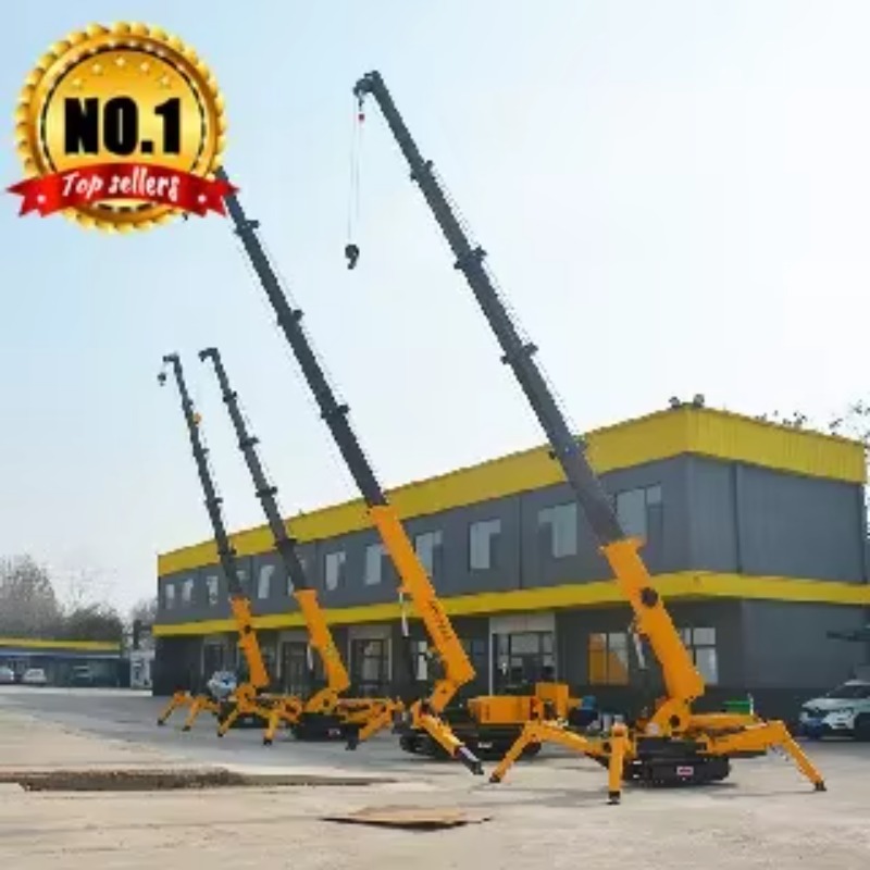 Gru idraulica a ragno 8T per i - Heavy Equipment For Construction recensione e prezzo